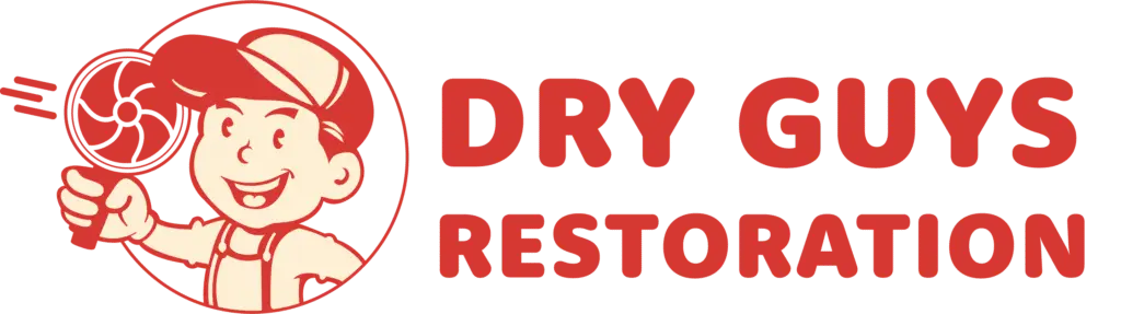 dry guys restoration logo red