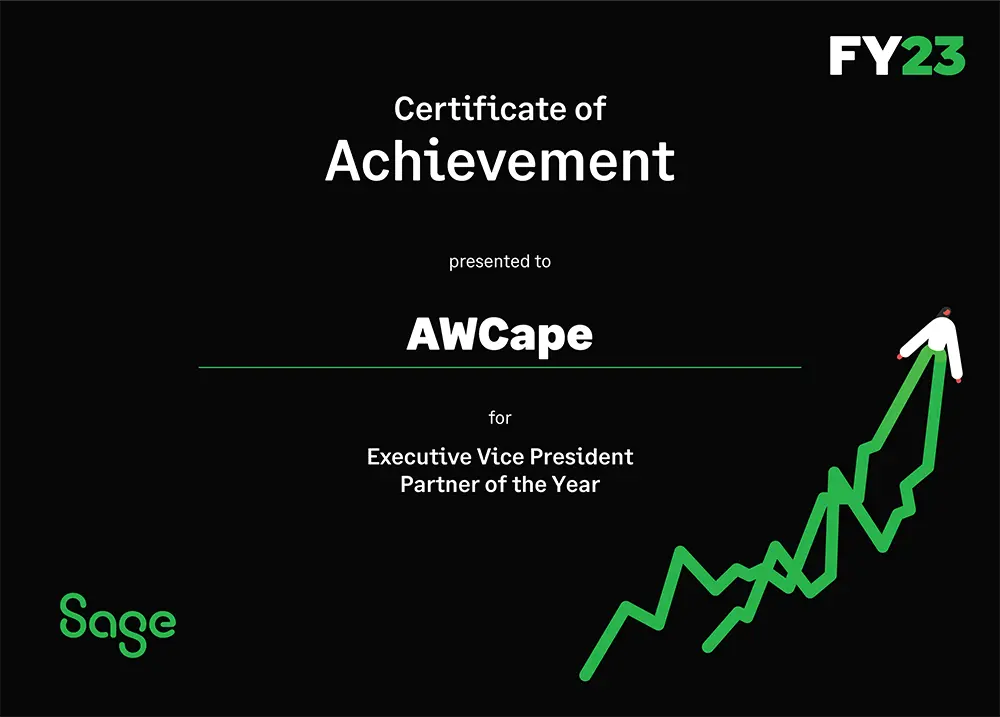 AWCape Executive Vice President Partner of the Year