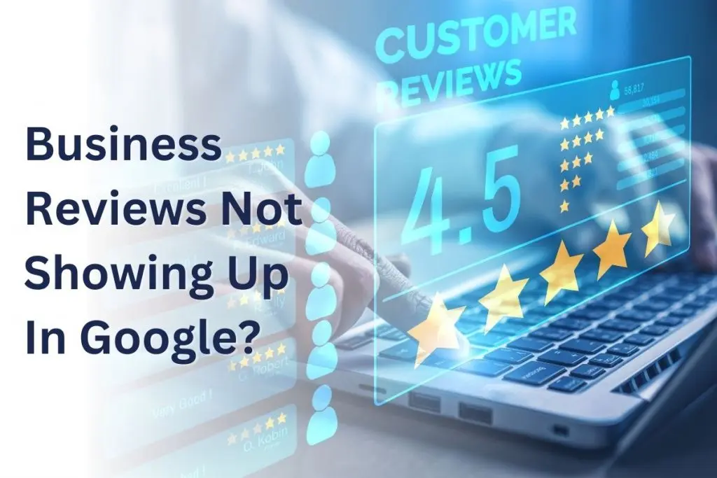 reviews not showing up on GMB profile