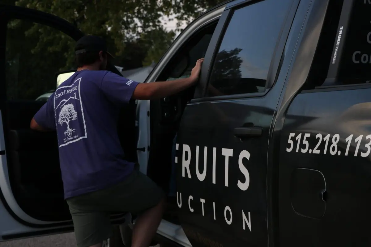 First fruit truck