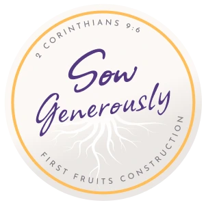 first fruits sow generously