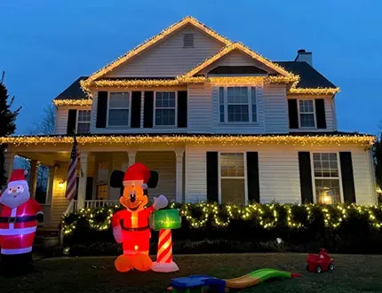 Christmas Light Installation Charlottesville, VA