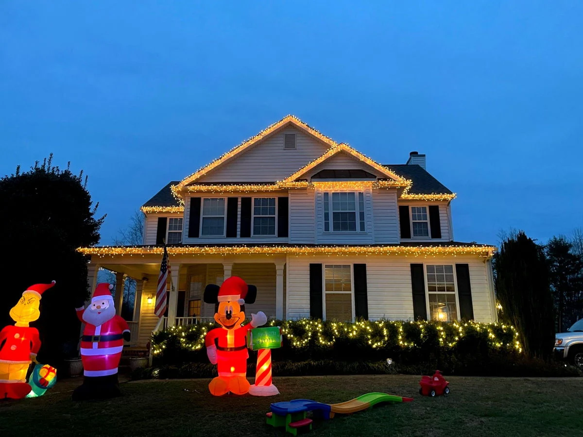 Christmas Light Installation Charlottesville, VA