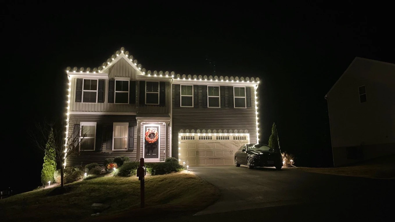 Christmas Light Installation Charlottesville, VA
