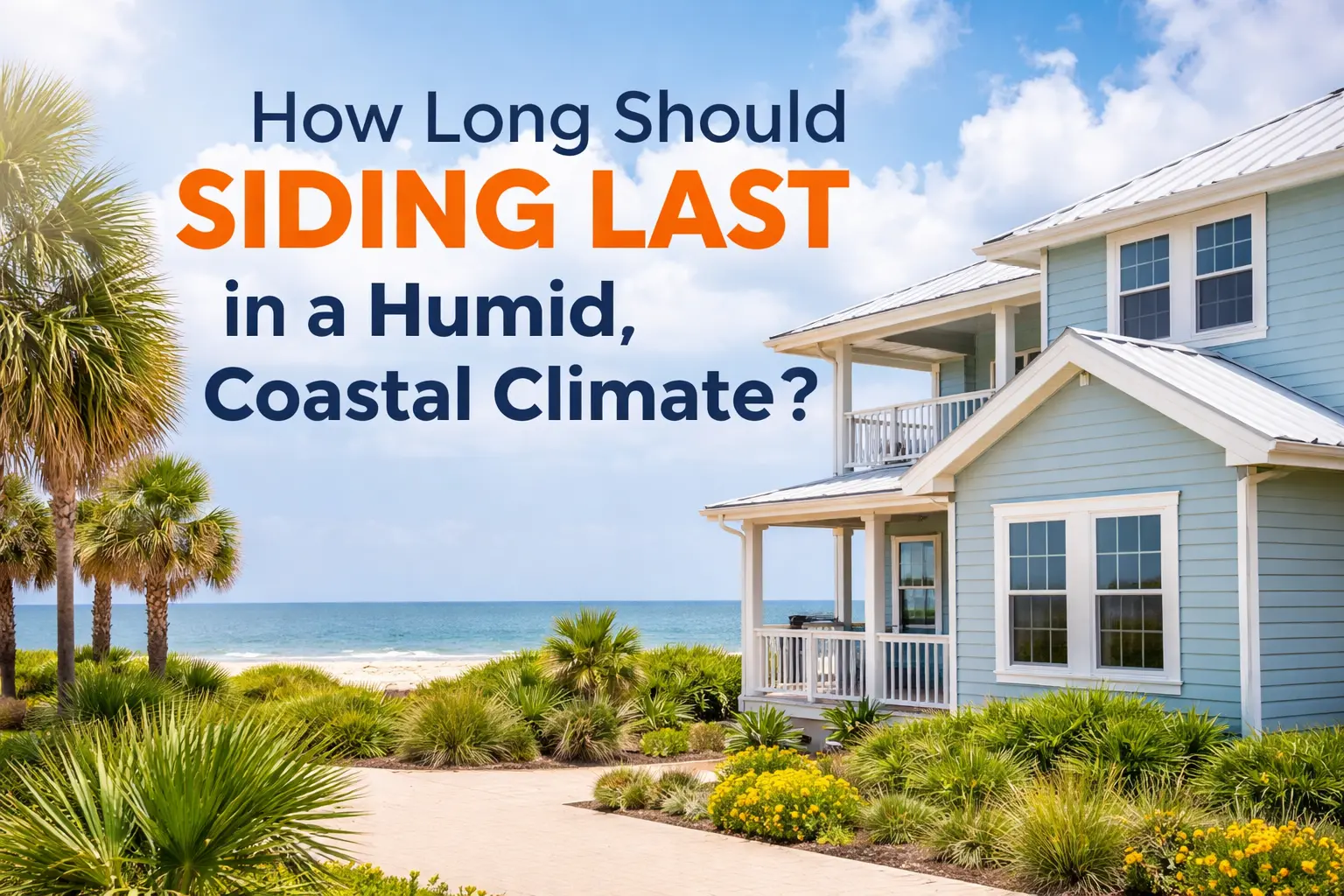 How Long Should Siding Last ina Humid Coastal Climate