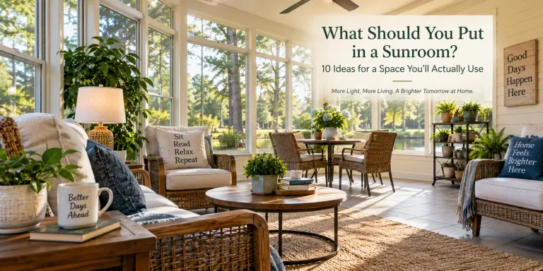 What Should You Put in a Sunroom? 10 Ideas for a Space You&rsquo;ll Actually Use