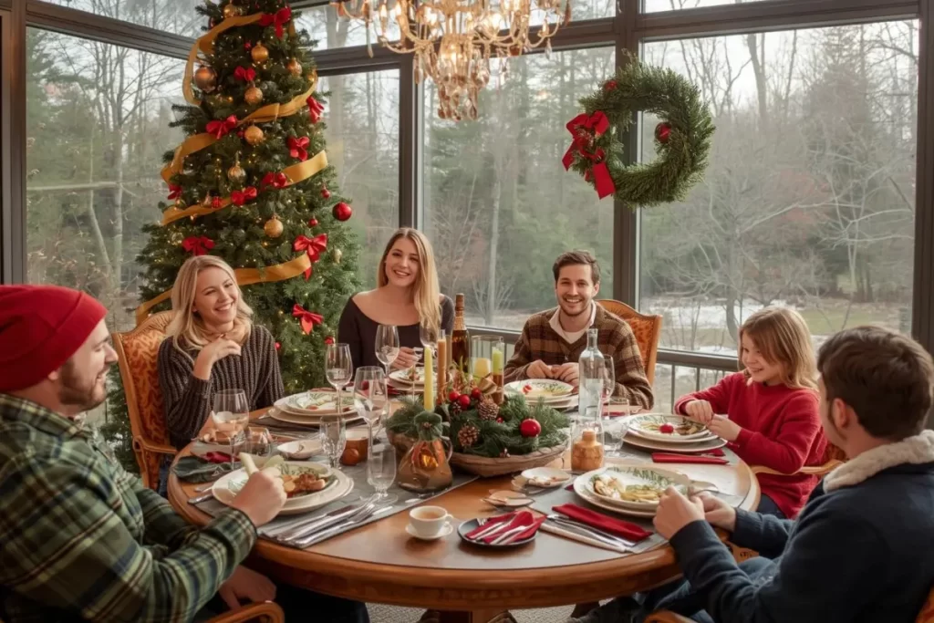 Screen Room a Best Place for Christmas Lunch