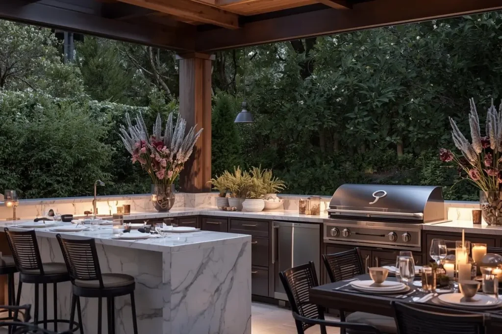 Luxury Outdoor Kitchen