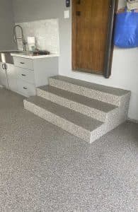 Kitchen concrete coatings