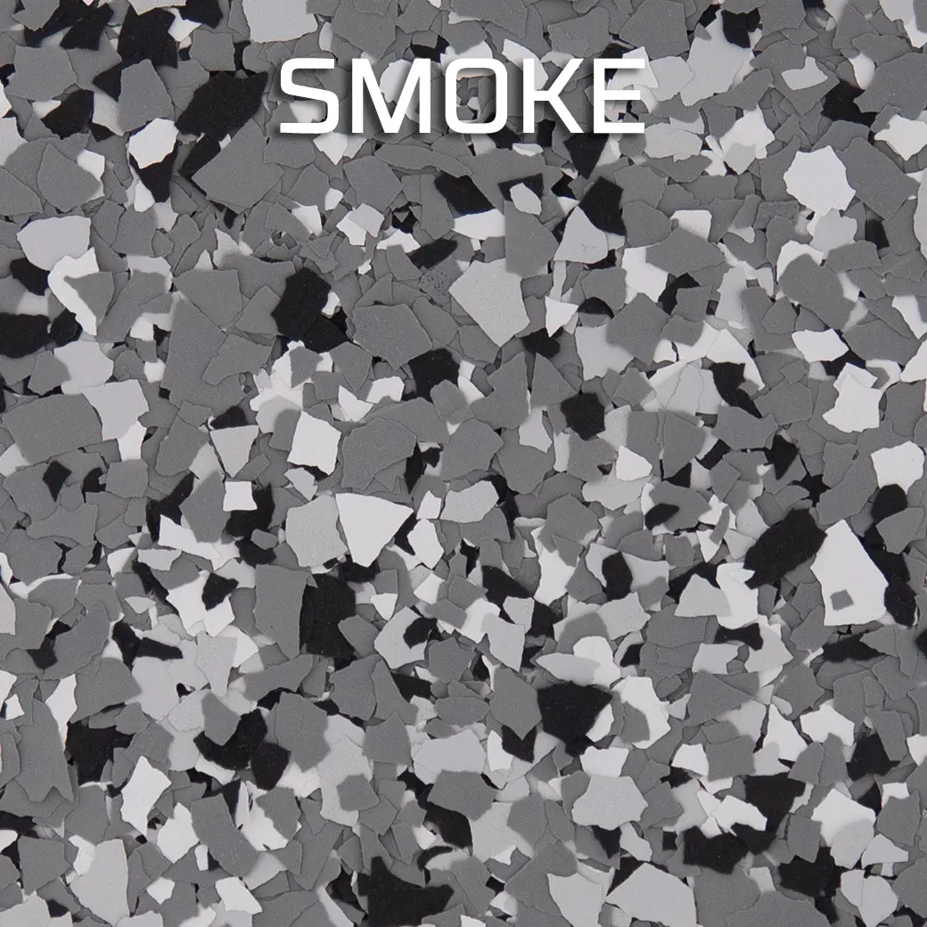 Smoke concrete coatings
