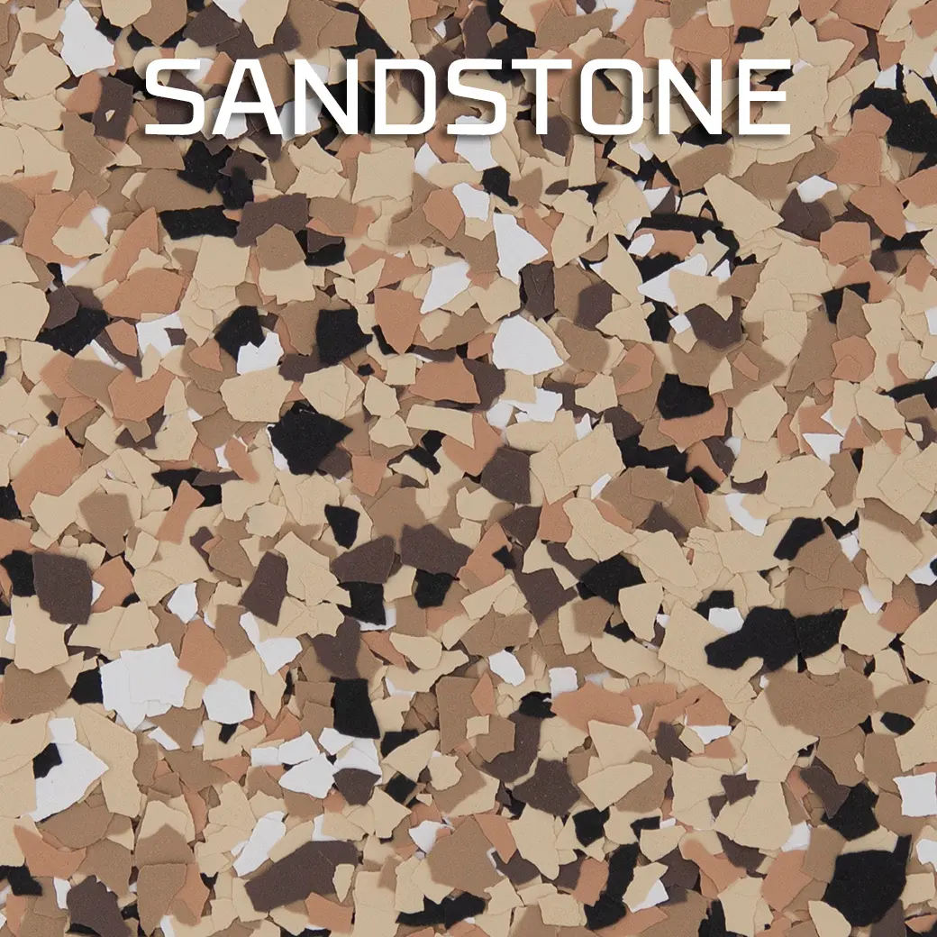 Sandstone concrete coatings