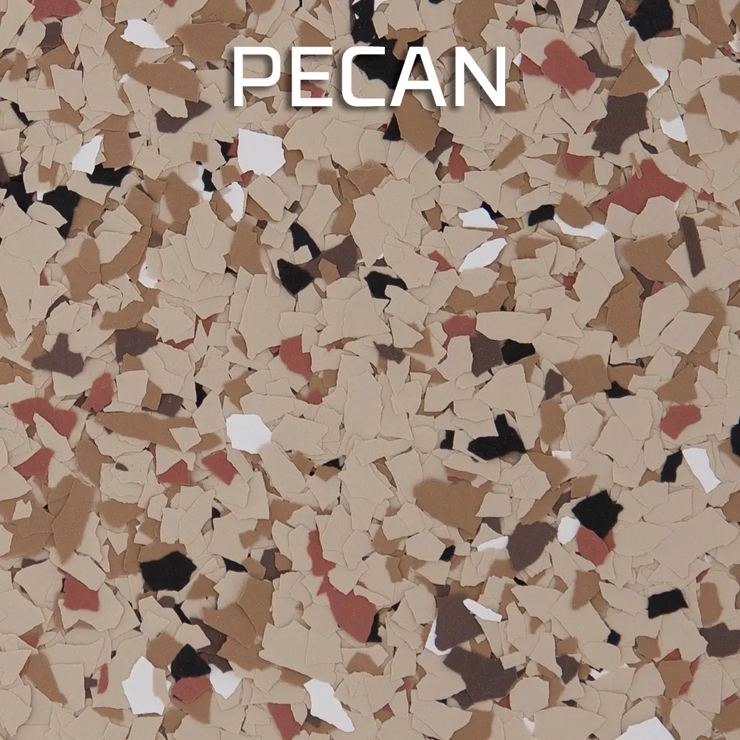 Pecan concrete coatings