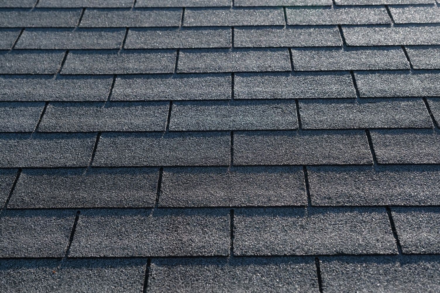 close up of 3 tab shingles