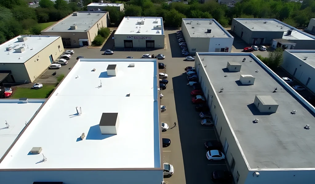 flat roofs businesses