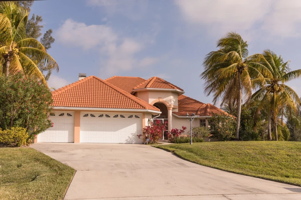 roof repair palm trees