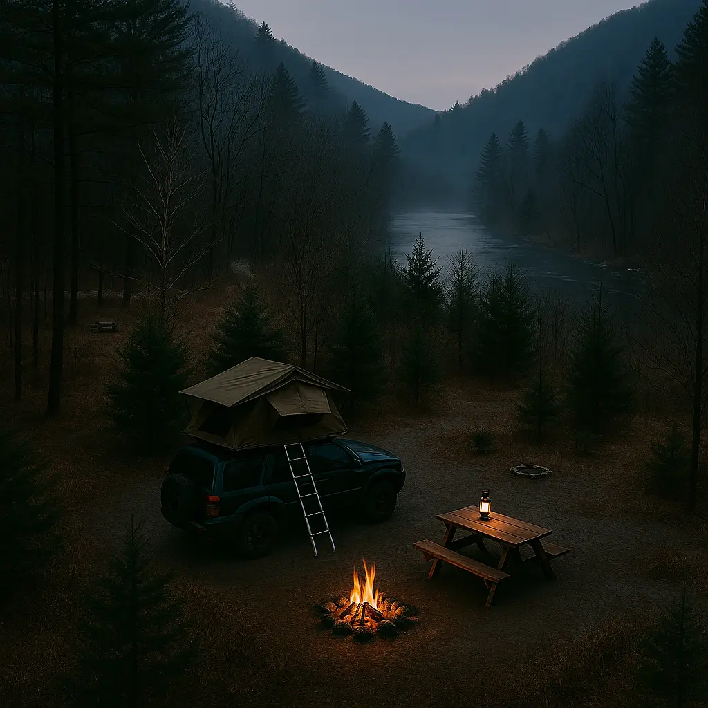 Overland Camping Wilderness Cove