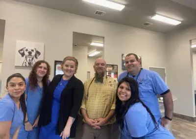 veterinarian and staff in grand prairie