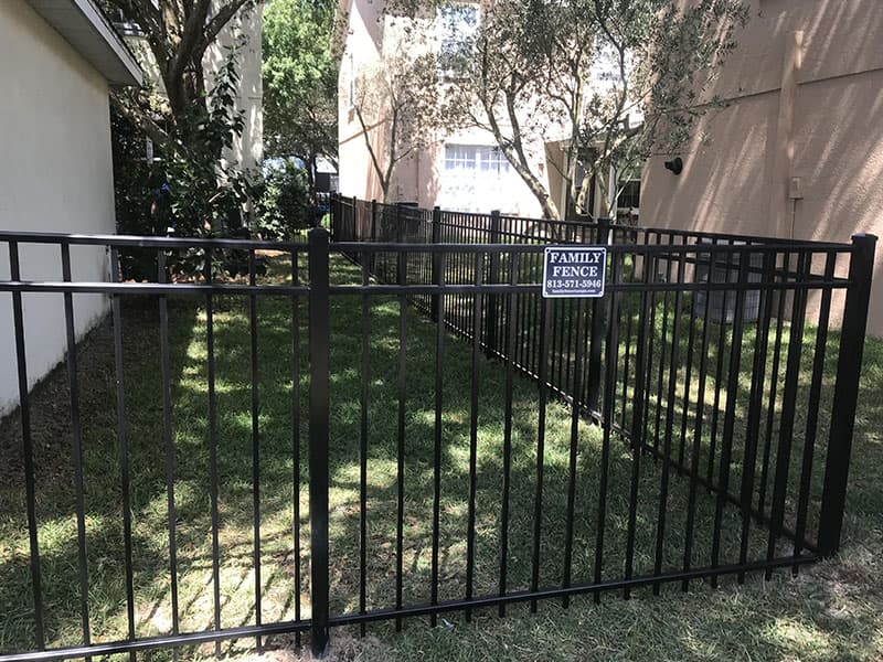 black aluminum fencing bradenton