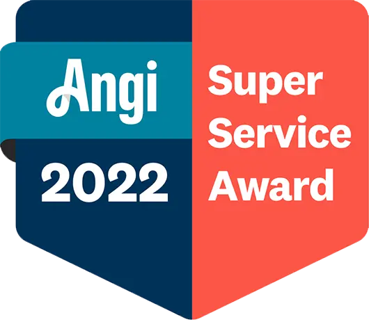Angi Super Service Award 2022 Winner Badge