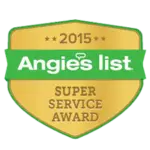 Angie's List Super Service Award 2015 Winner Badge