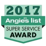 Angie's List Super Service Award 2017 Winner Badge