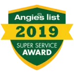 Angie's List Super Service Award 2019 Winner Badge
