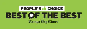 People's Choice Best of the Best Tampa Bay Times Award Badge
