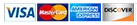 Accepted Payment Methods Including Visa, Mastercard, American Express, and Discover
