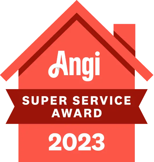 Angi Super Service Award 2023 Winner Badge