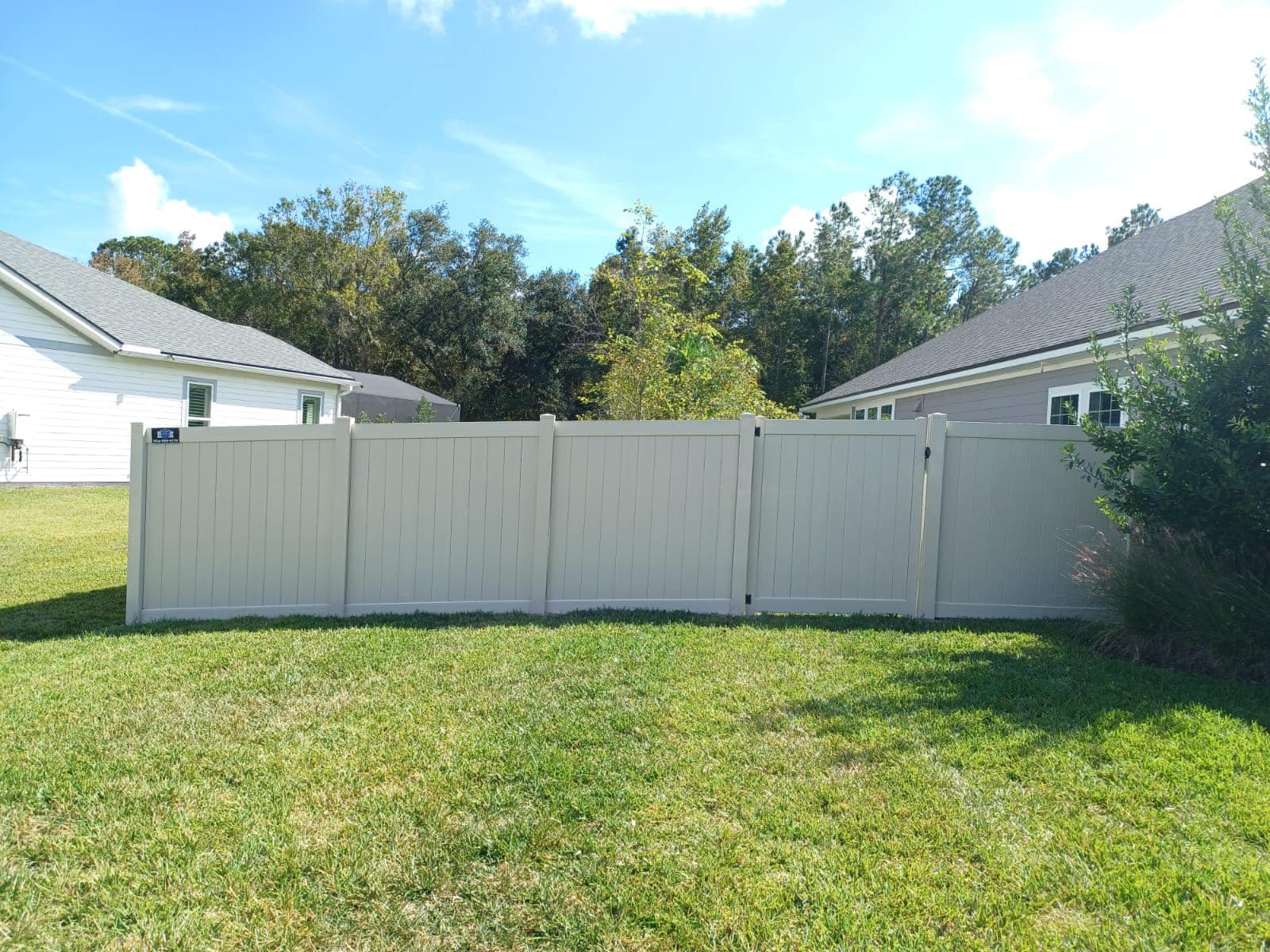 Vinyl Fence