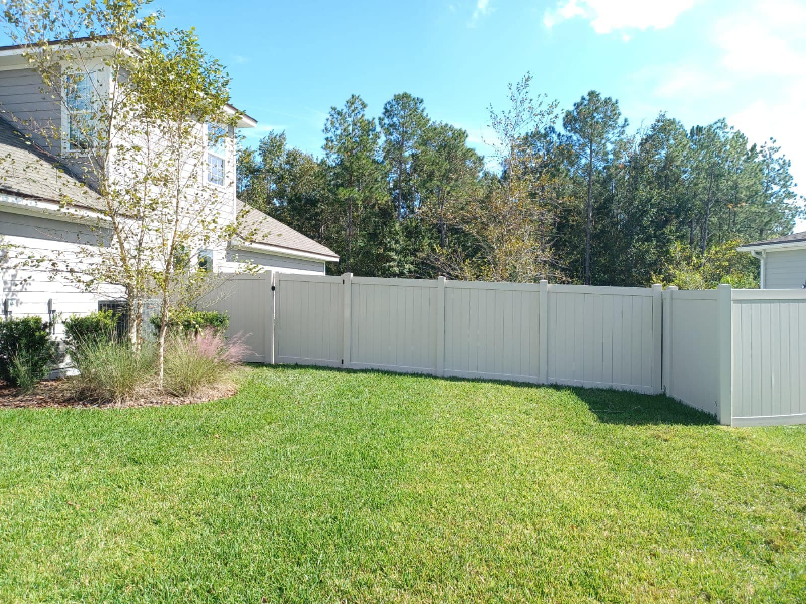 Vinyl Fence