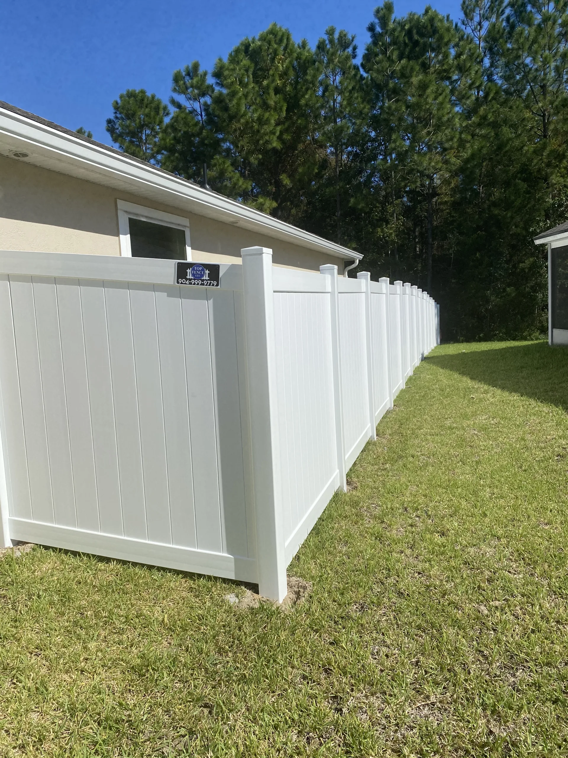 Vinyl Fence