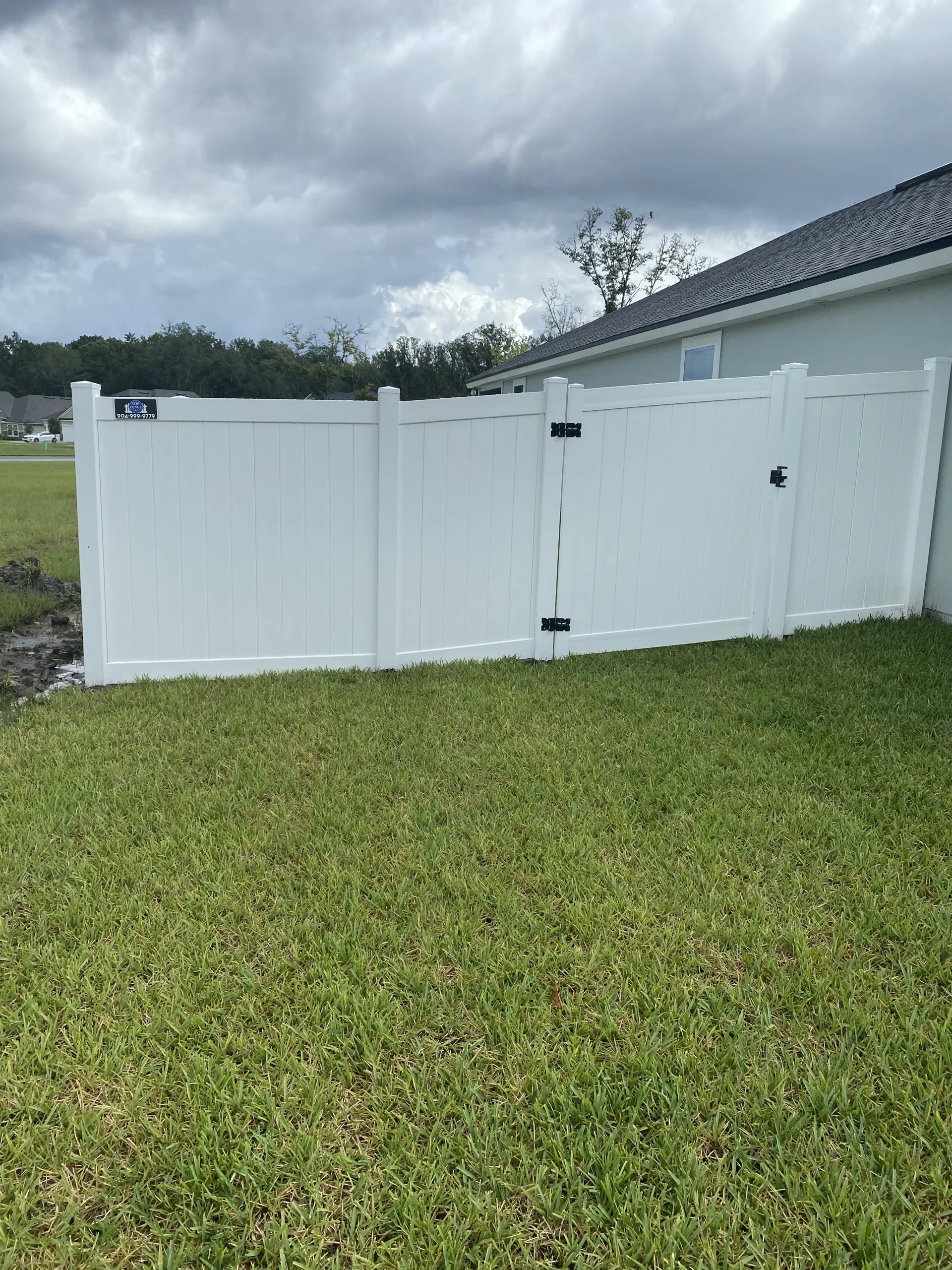 Vinyl Fence