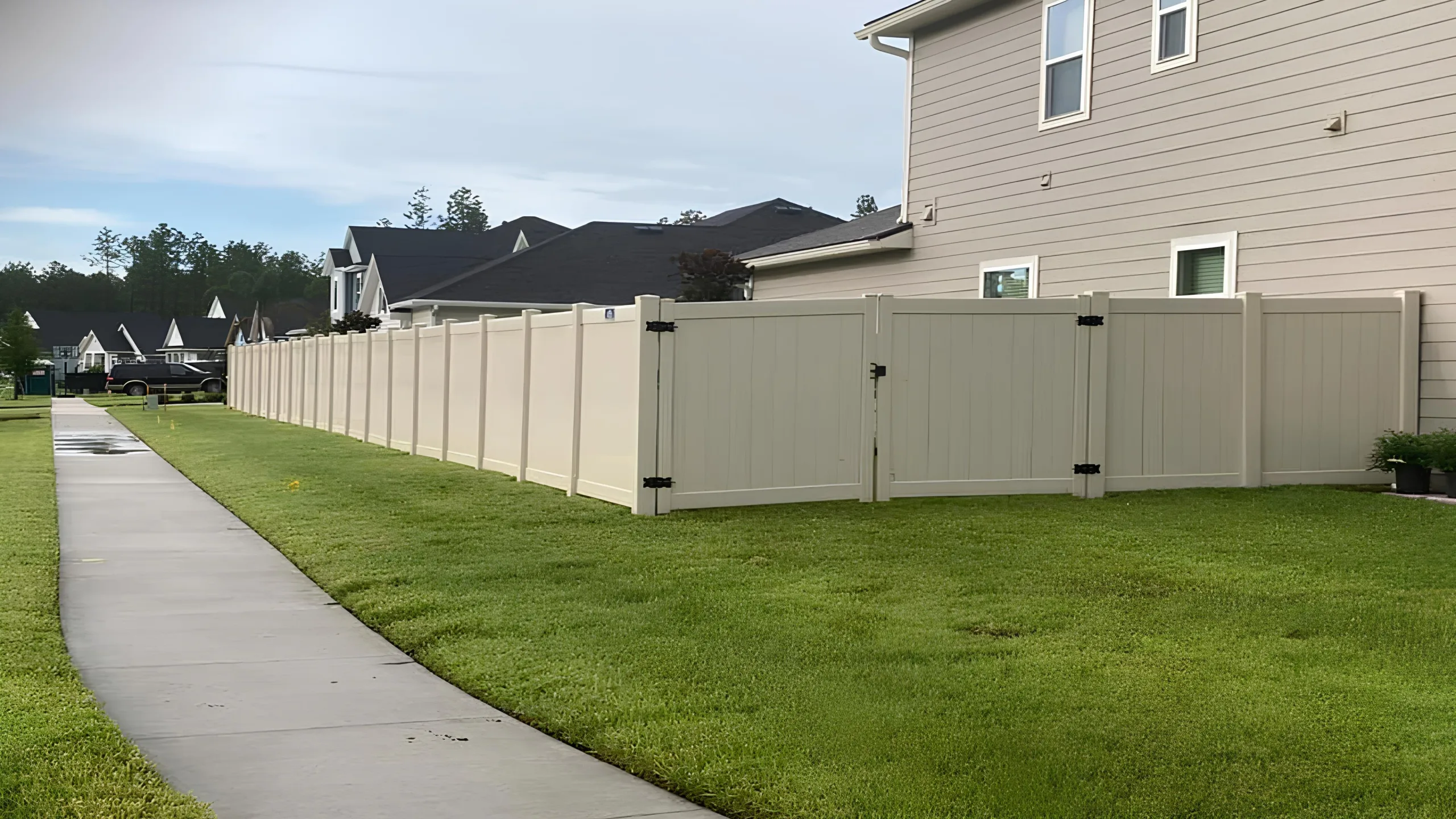 Vinyl Fence