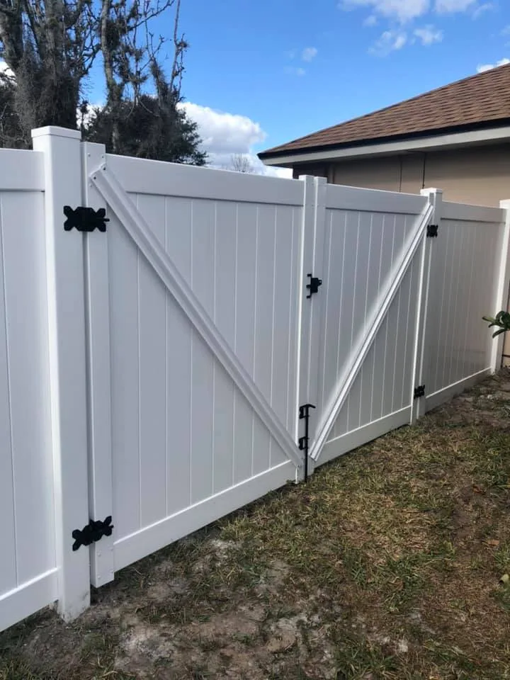 Vinyl Fence