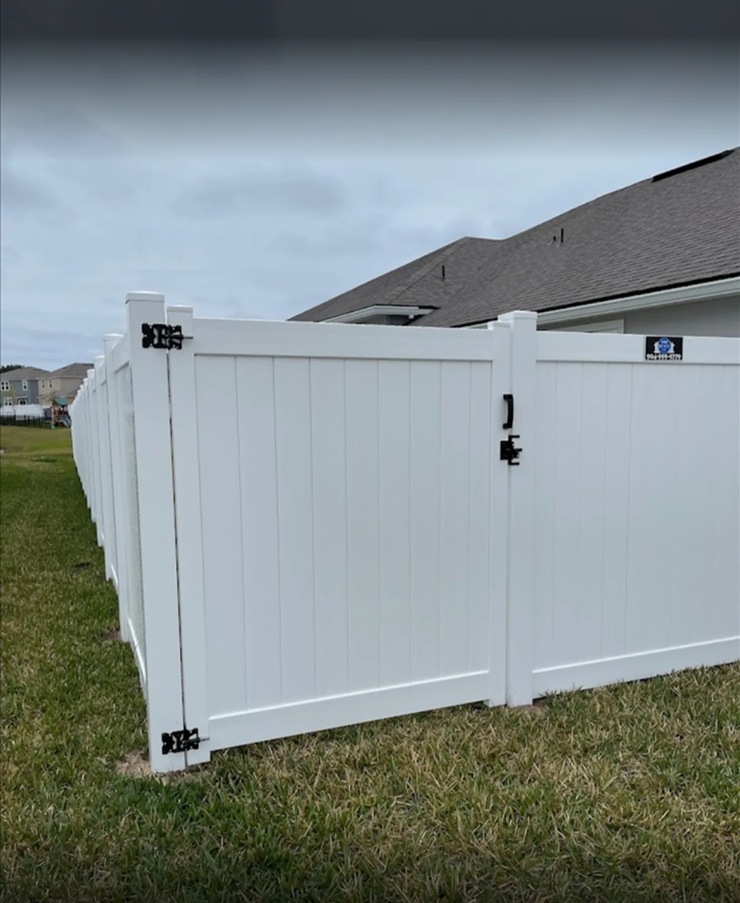 Vinyl Fence