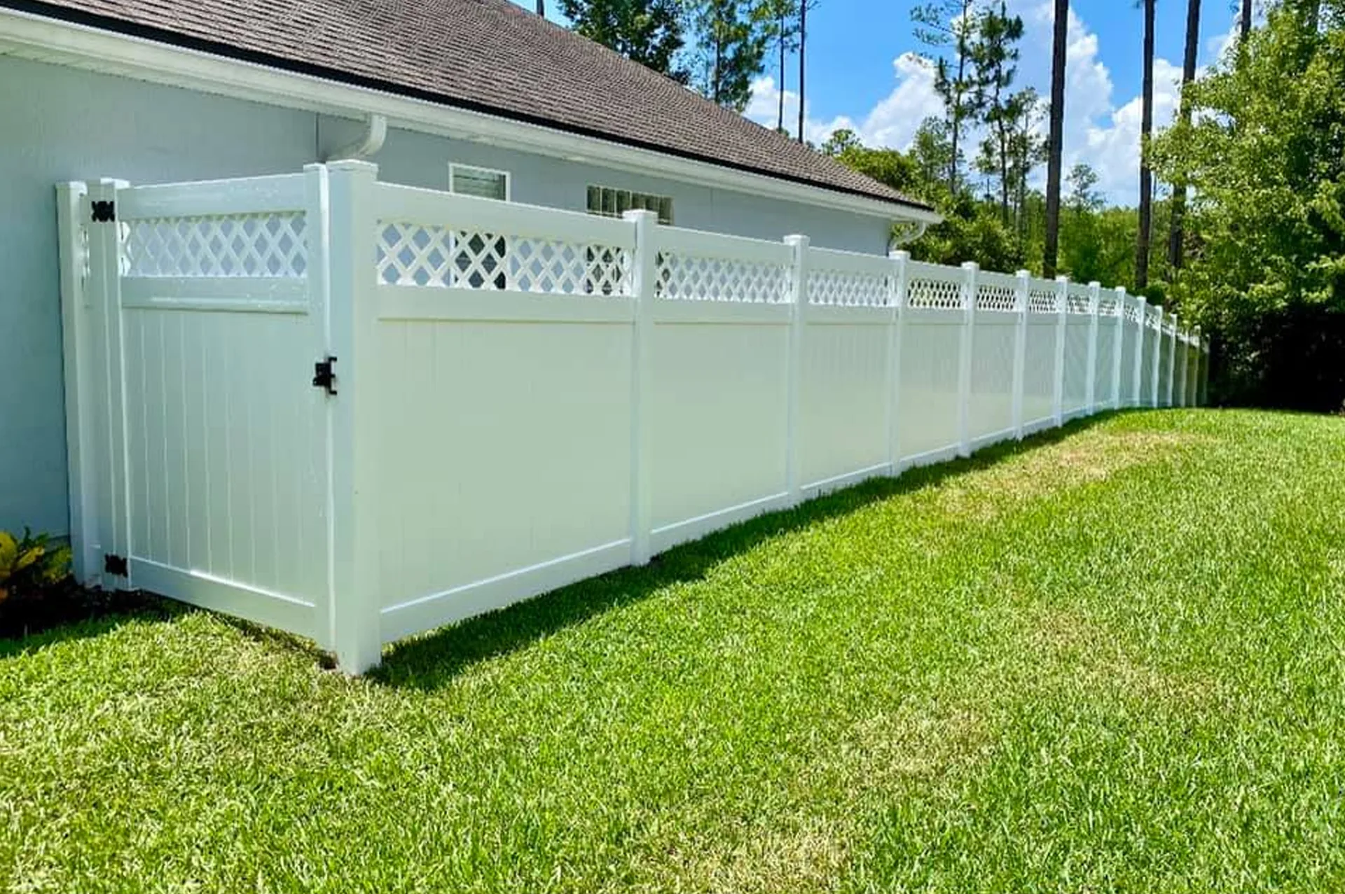 Vinyl Fence