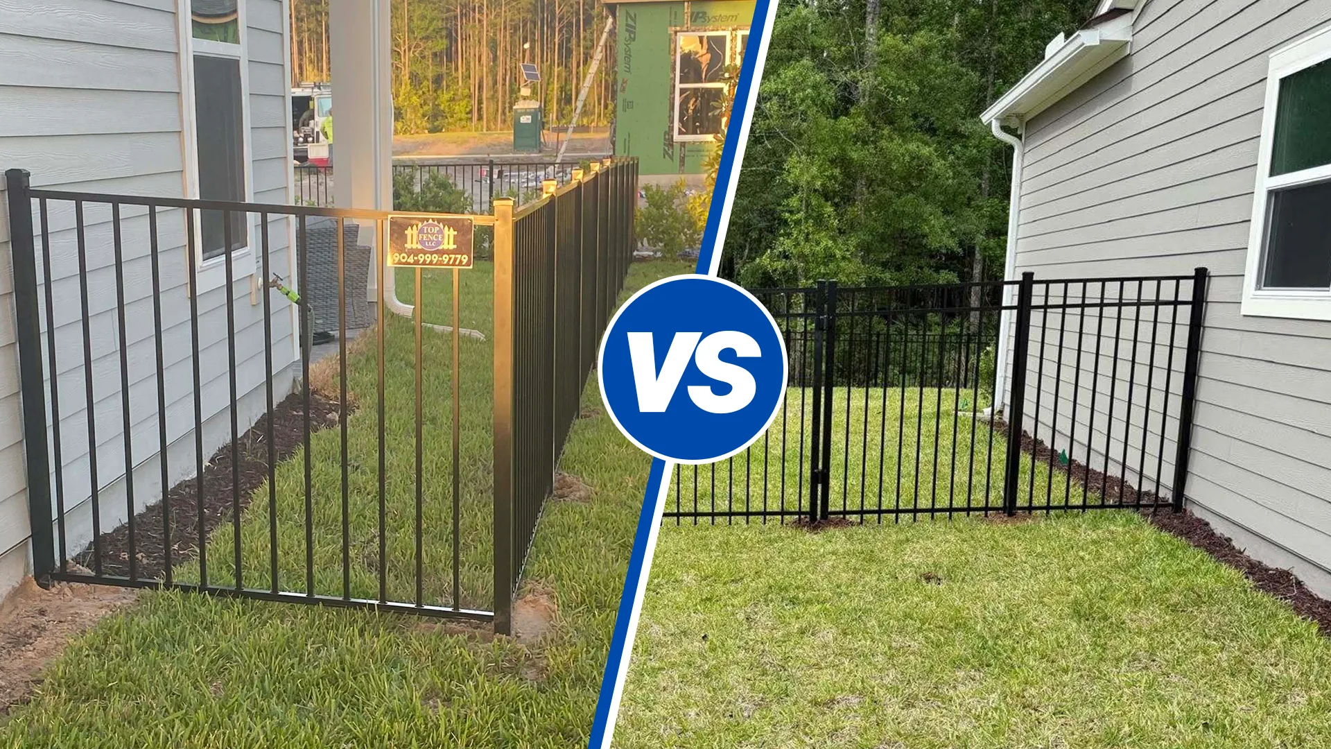Single vs. Double Aluminum Gates: Which Is Better for Your Jacksonville Property?