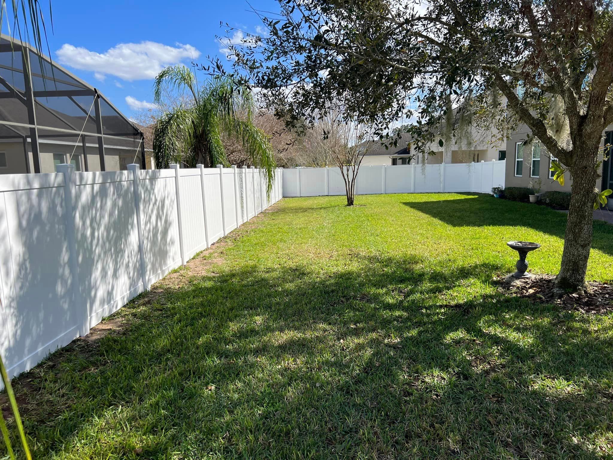 Vinyl Fence