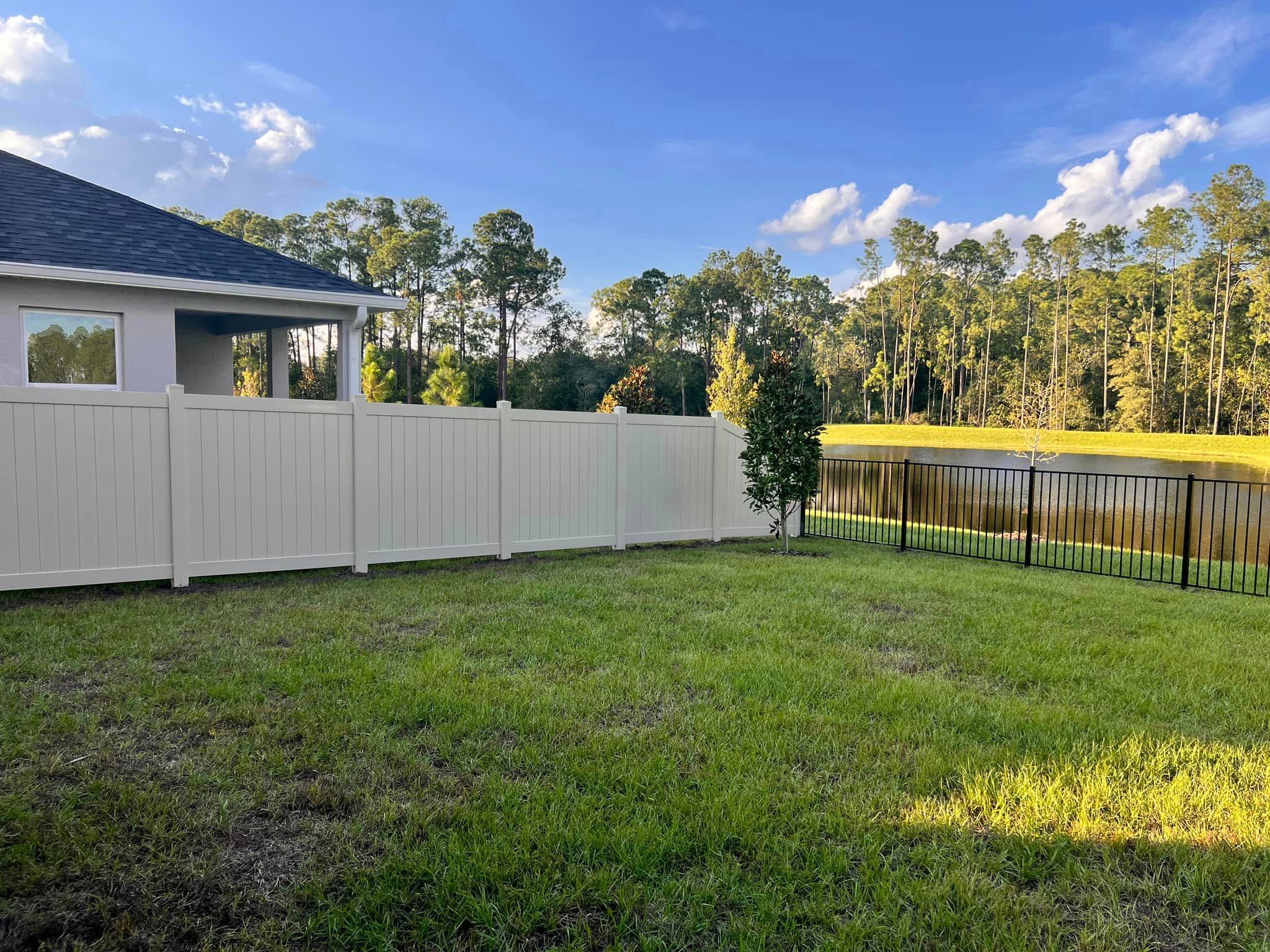 Vinyl Fence