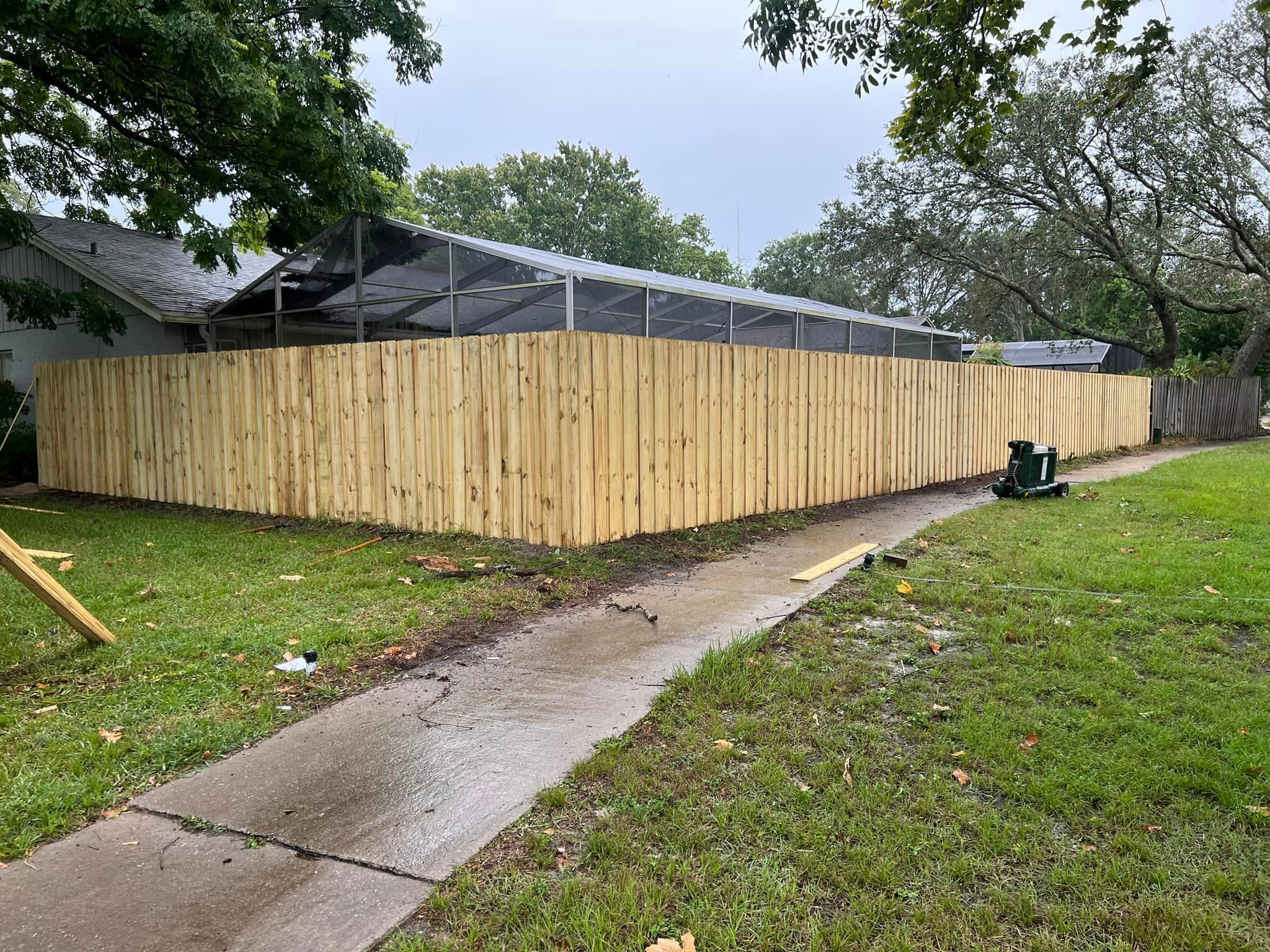 Wood Fence