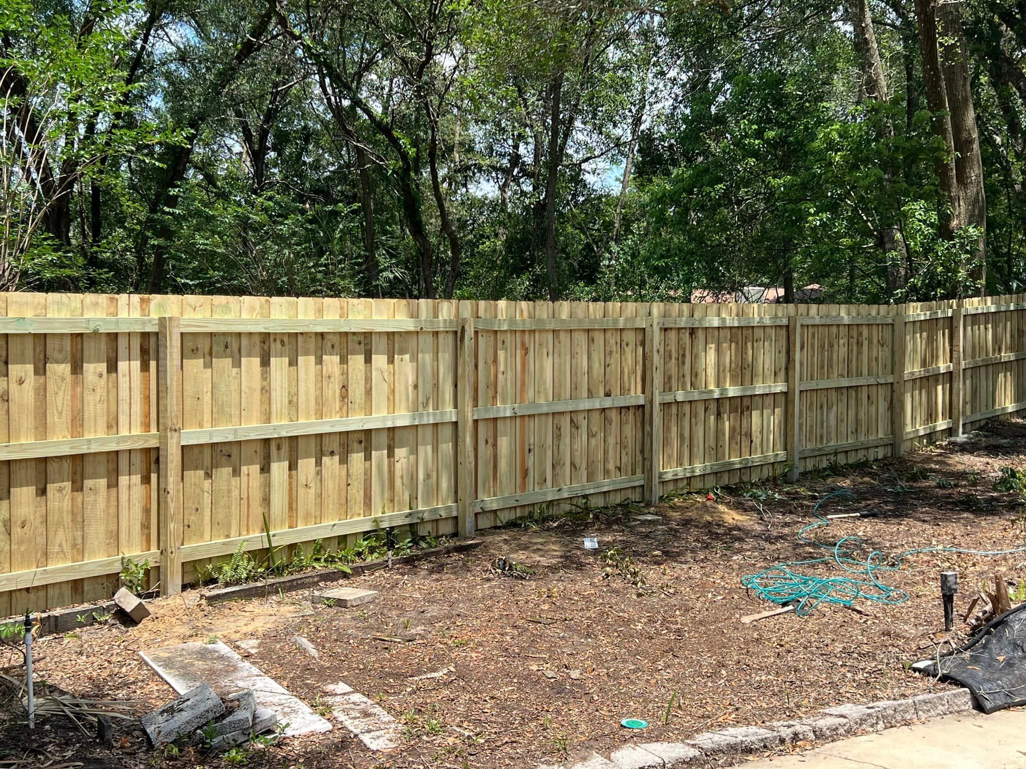 Wood Fence