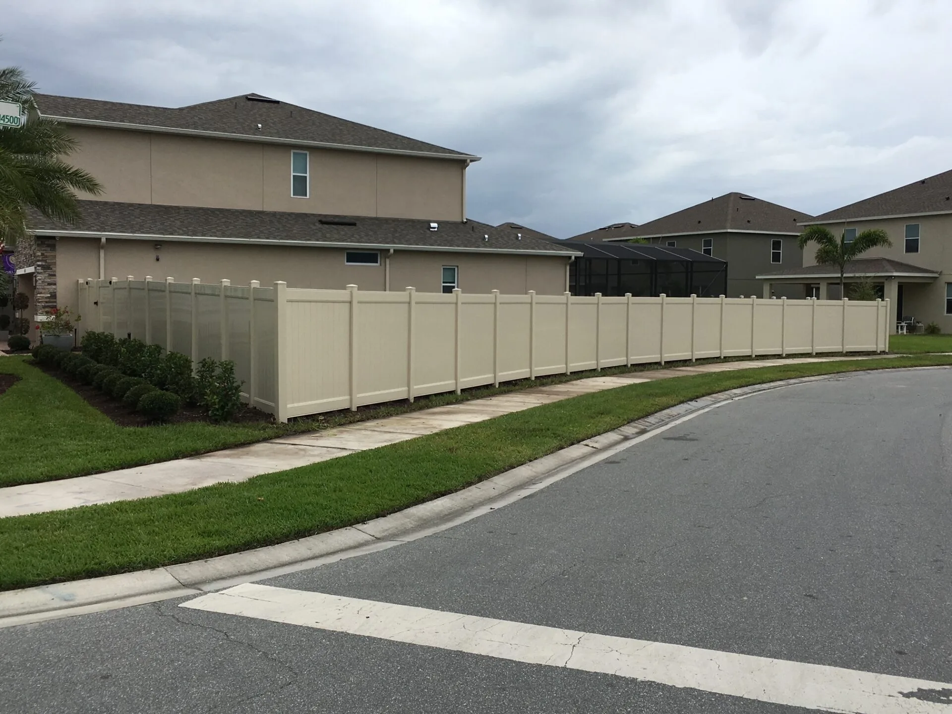 Vinyl Fence