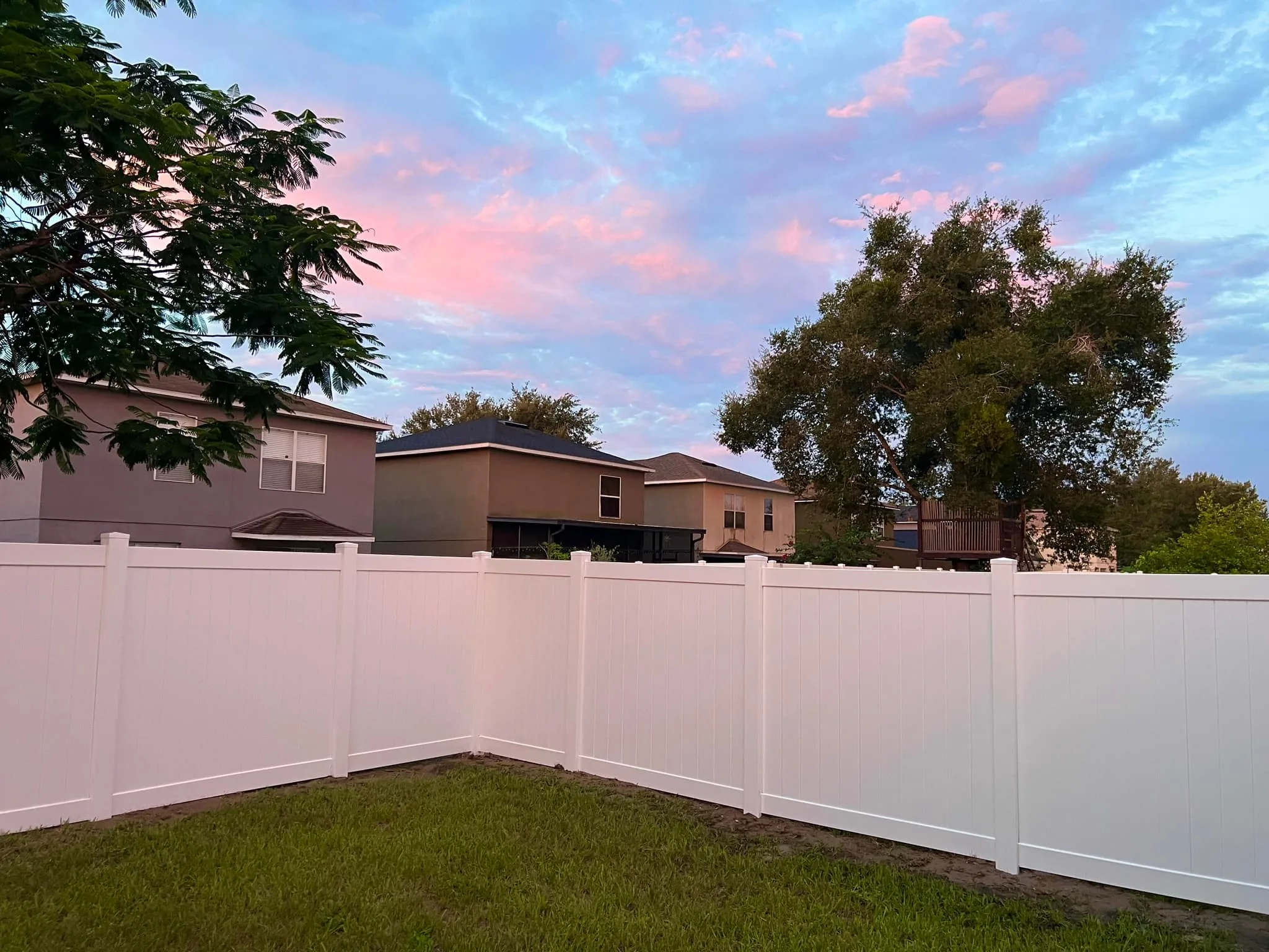 Vinyl Fence