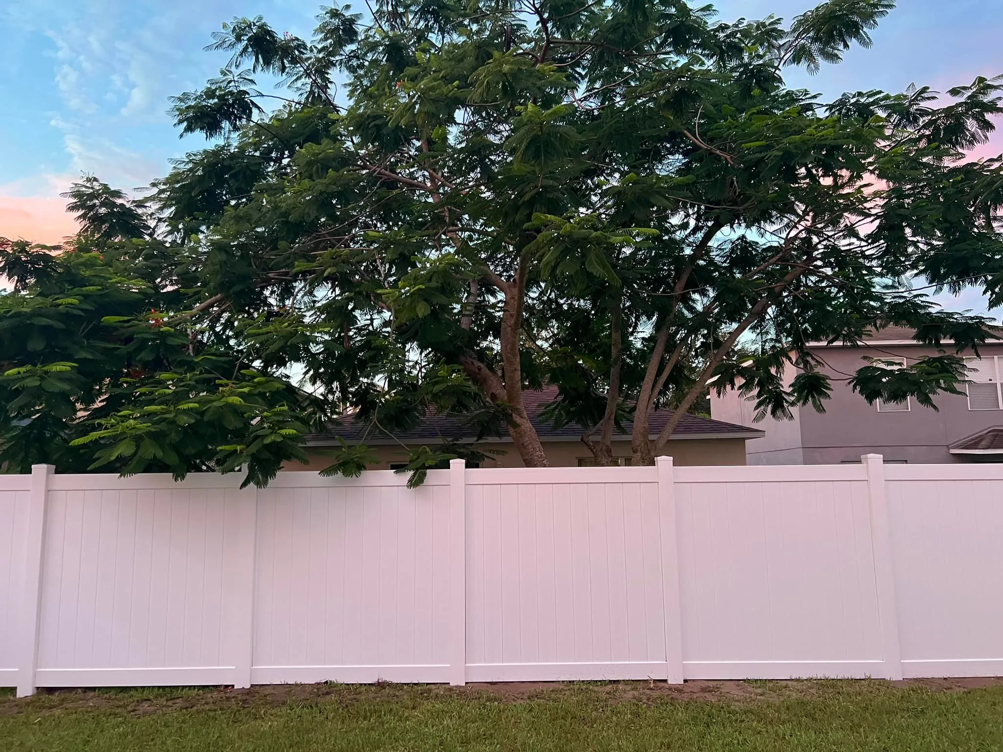 Vinyl Fence