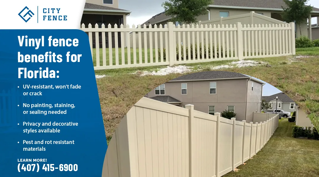 Vinyl Fence Contractors Orlando | Weather-Proof Vinyl Fences