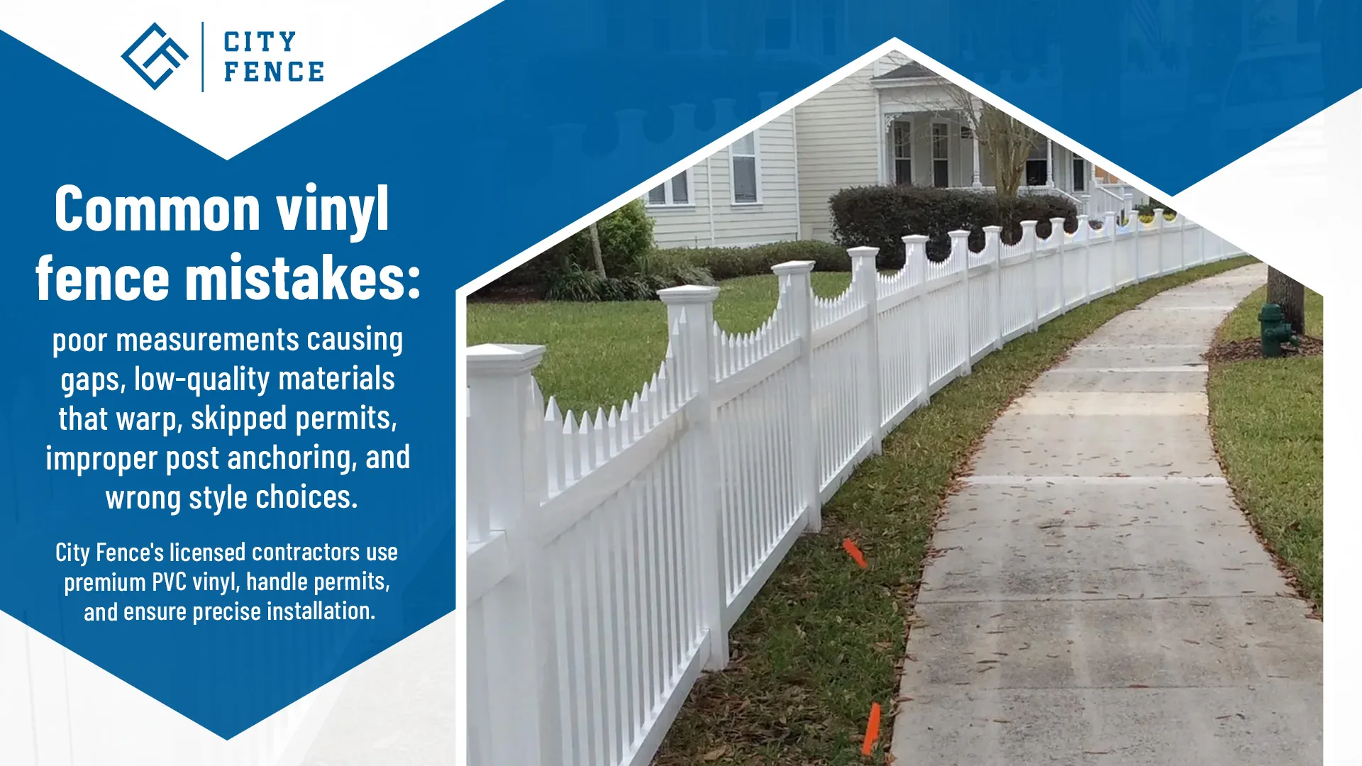 vinyl fence installation