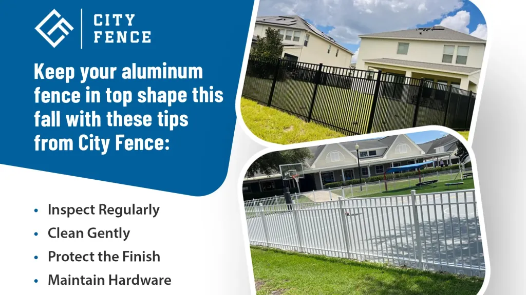 residential aluminum fencing