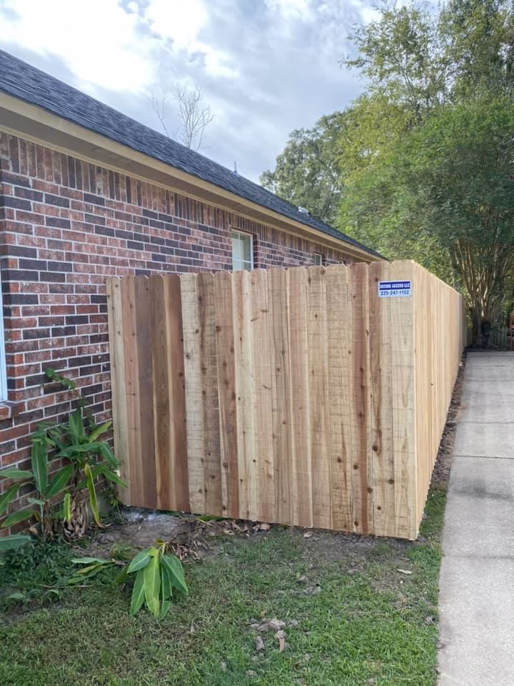 Wood Fencing in Baton Rouge