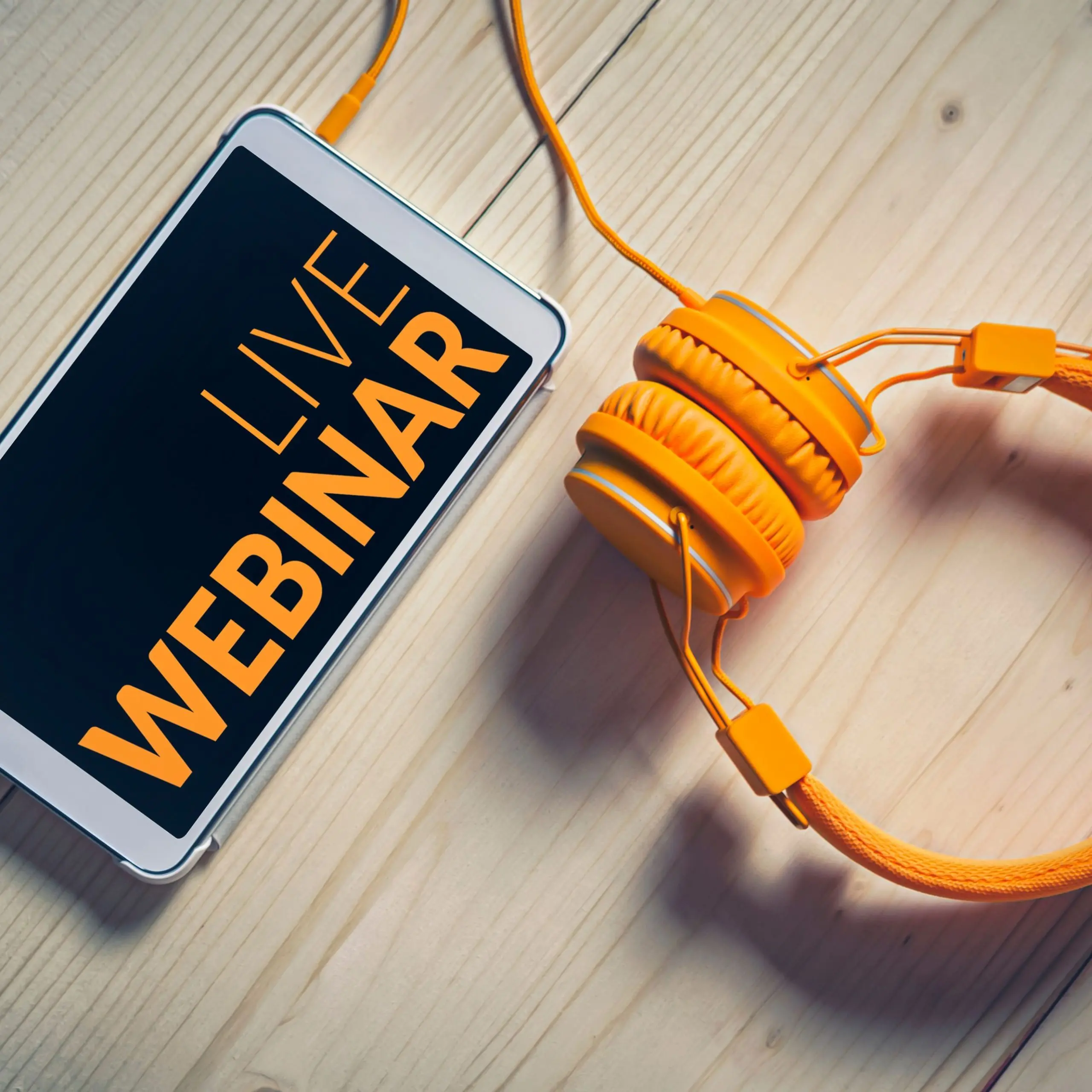 Webinars and virtual events